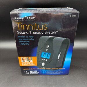 Sound Oasis S-680H Advanced Sleep Sound Therapy System With 15 Tinnitus Sounds